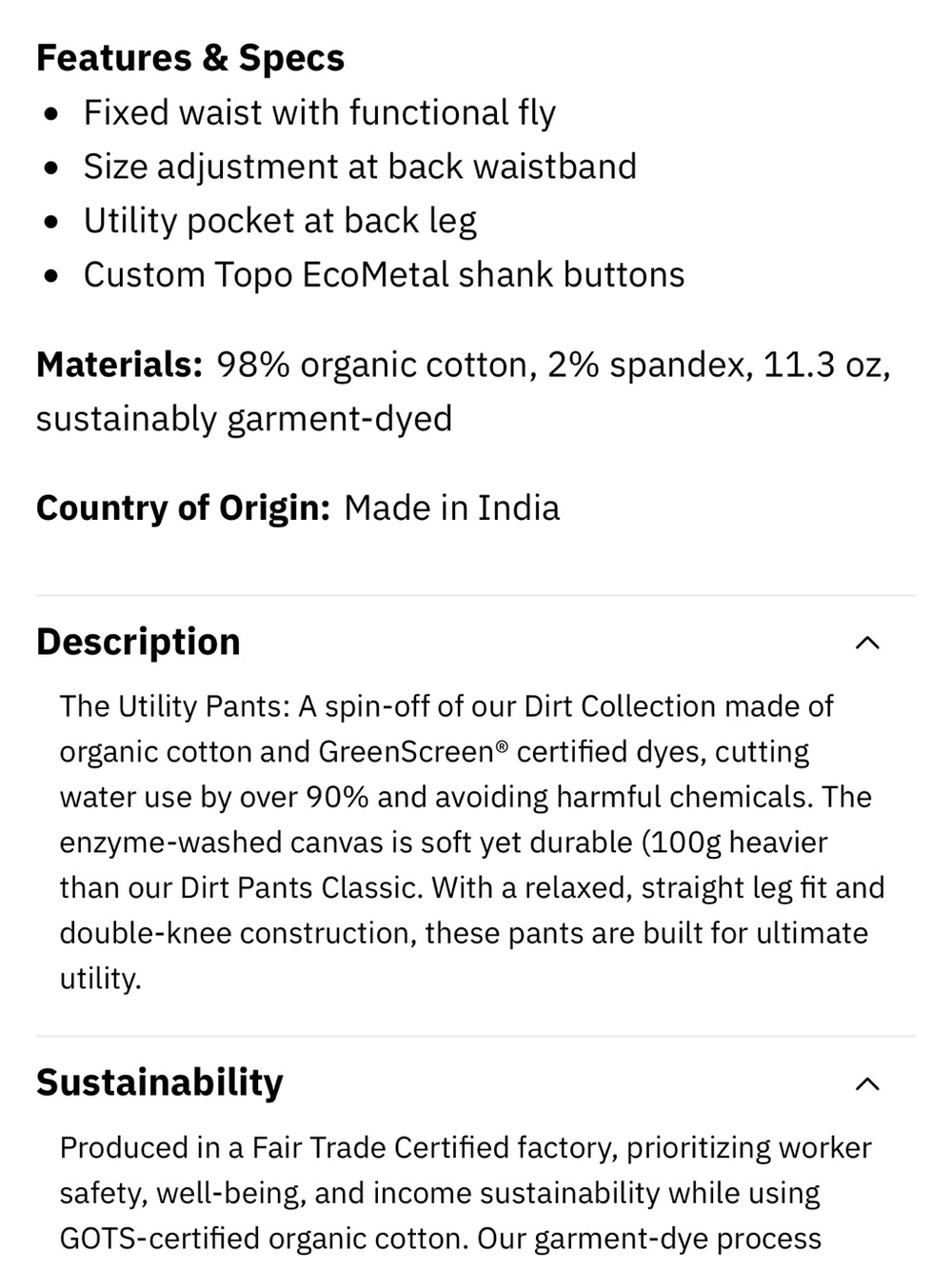 Brand New Women’s Utility Pants Duck Camo Topo Designs - Picture 4 of 7
